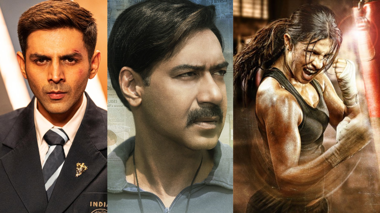 Ahead Of Kartik Aaryan's Chandu Champion, Actors In Biopics: Ajay Devgn, Priyanka Chopra And More