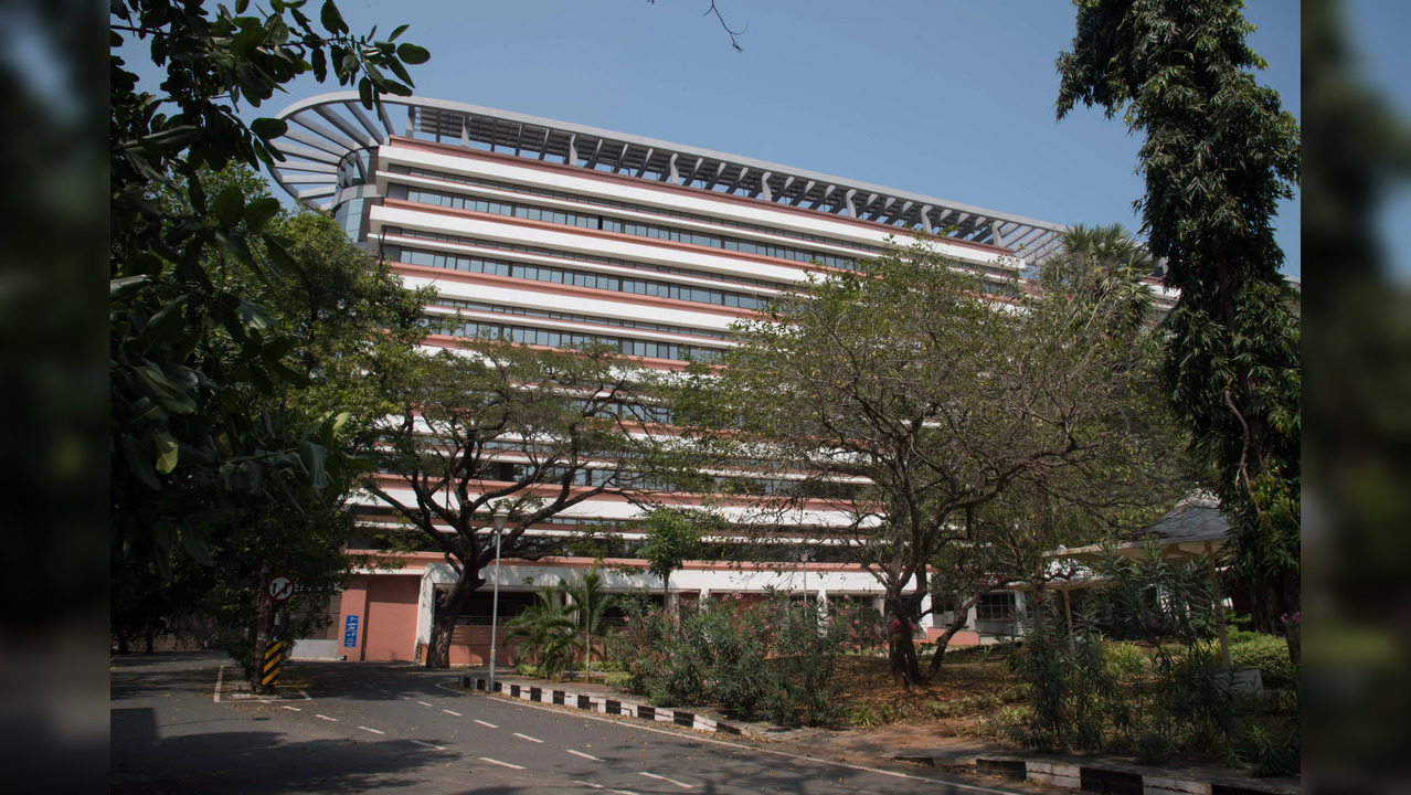 A view of the New Academic Complex in IIT Madras