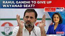In Raebareli Rahul Gandhi Says Priyanka Would Have Defeated Modi RaGa To Give Up Wayanad  NWTK