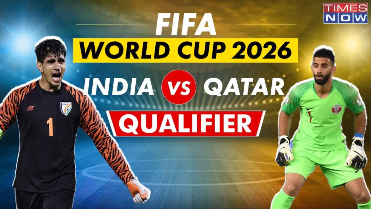 India vs Qatar Highlights FIFA WC Qualifiers Asian Champions Ride On Wrongful Goal To Beat Blue Tigers 2-1