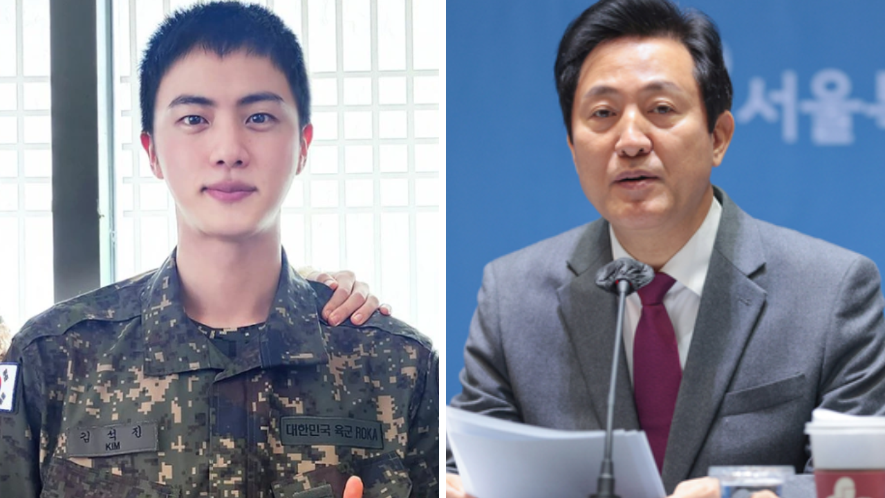 Seoul's Mayor Celebrates Ahead Of BTS Jin's Military Discharge