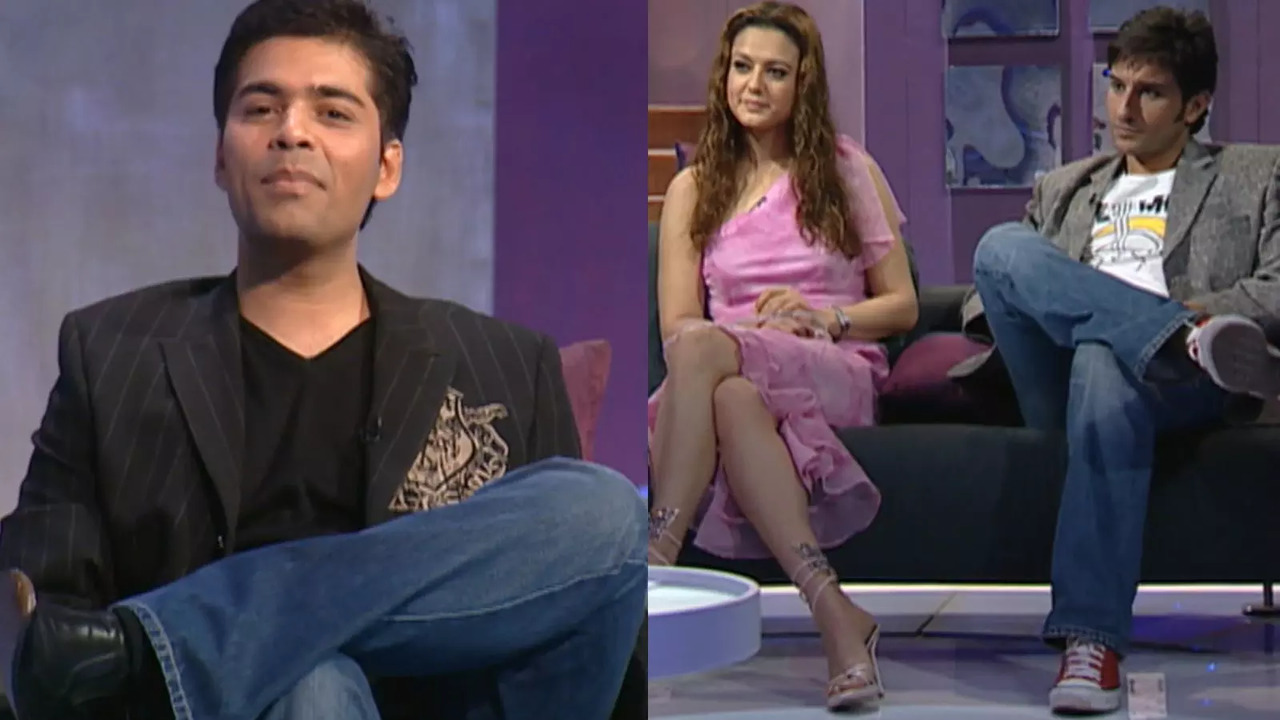 Karan Johar On His First Shoot Of Koffee With Karan With Saif Ali Khan And Preity Zinta: I Was Stressed And Nervous| Exclusive