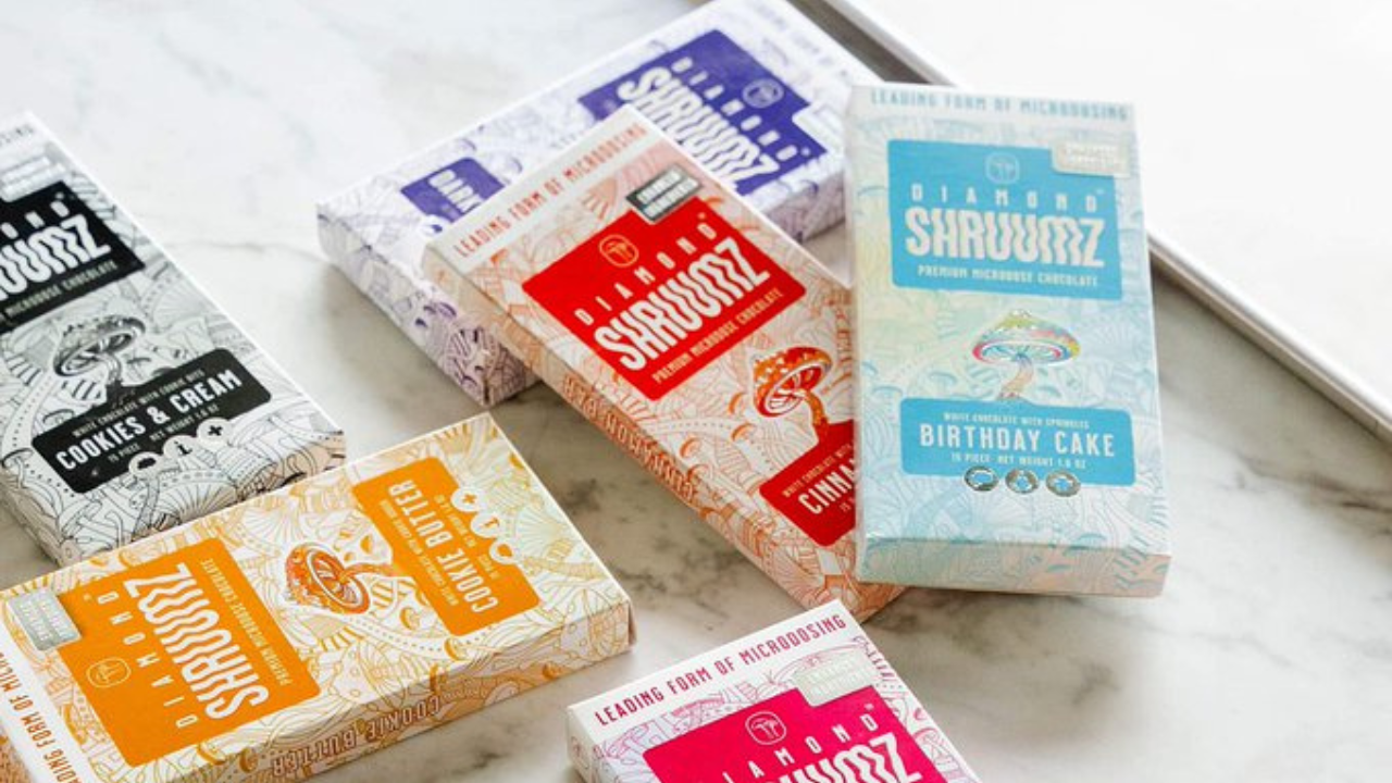 Diamond Shruumz chocolate bars have been recalled