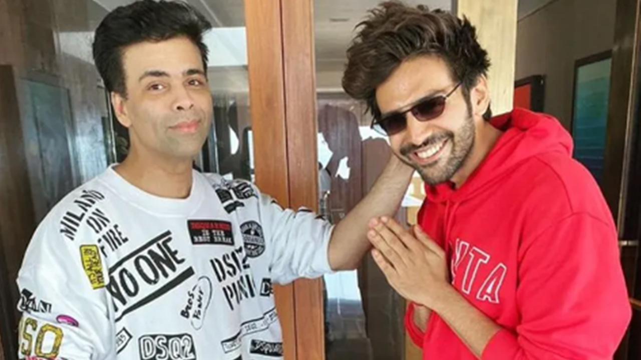 Kartik Aaryan and Karan Johar have patched up. (Image Credit: Instagram)