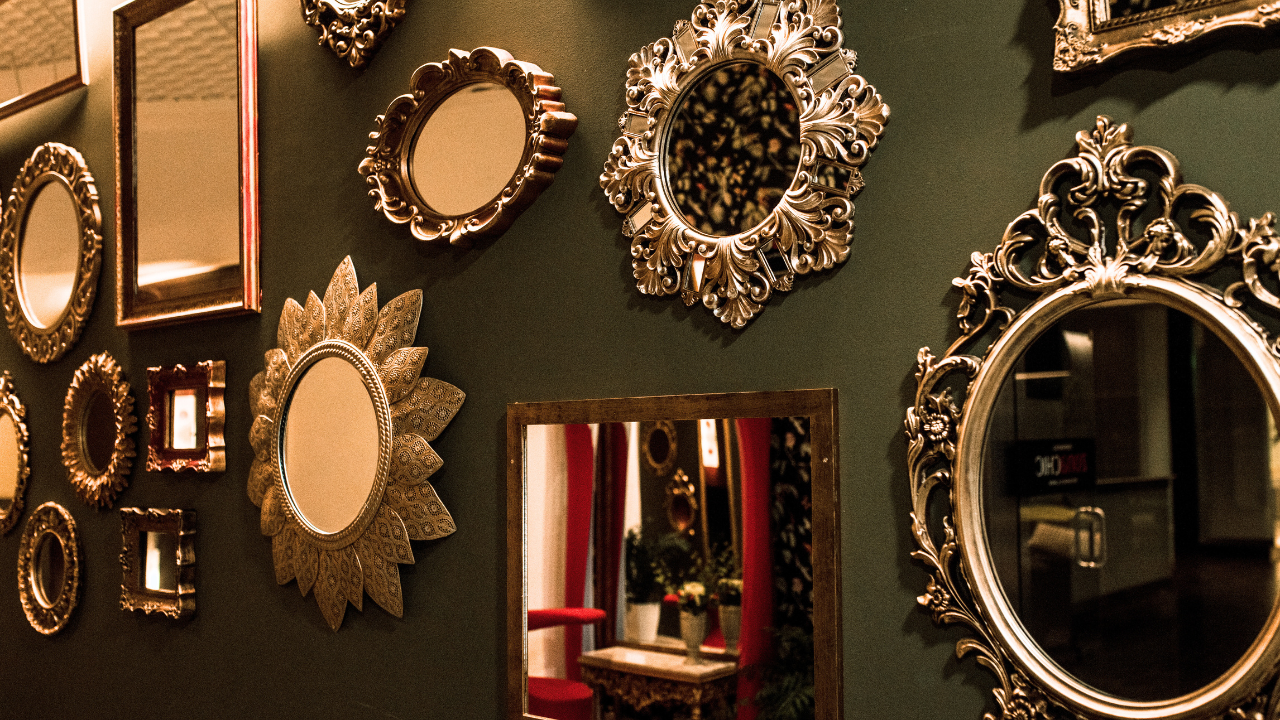 Creative mirror decorating ideas