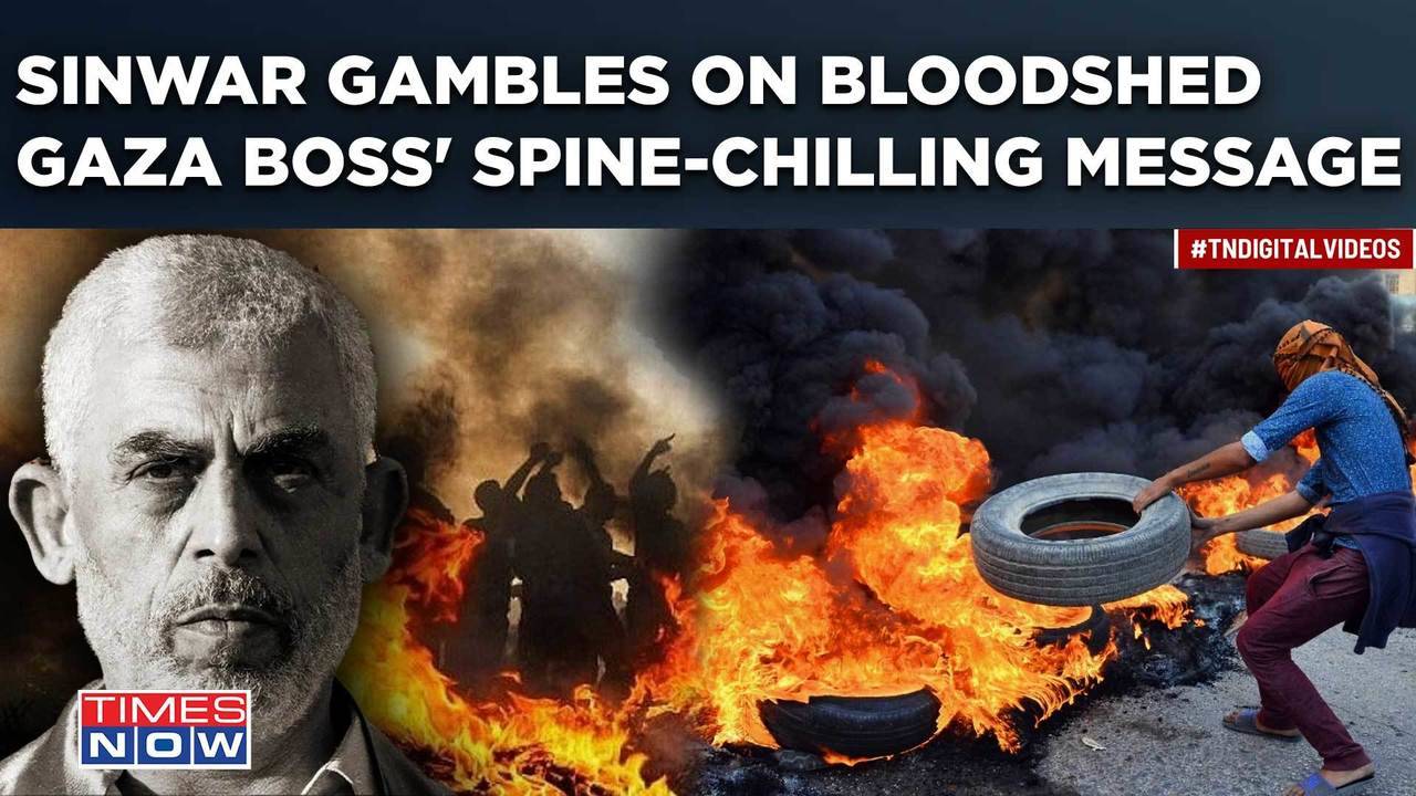 hamas boss yahya sinwar's chilling message amid idf's rafah climax| gambles on gazans' bloodshed