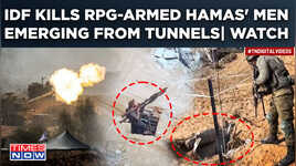 Gaza War IDF Releases Chilling Air Drone Footage On Cam RPG-Armed Hamas Terrorist Neutralised
