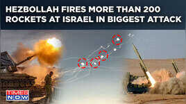 Hezbollahs Fresh Blitz Over 200 Rockets Pound Israel After Top Militant Commander Killed