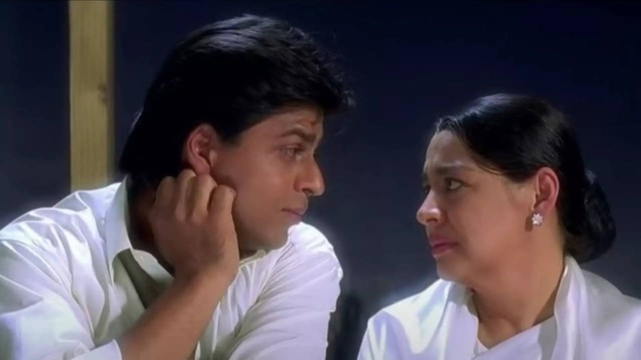 SRK and Farida Jalal