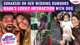 Sonakshi Sinhas BIG reaction to her wedding rumours with Zaheer  Rahas SWEET interaction with dog