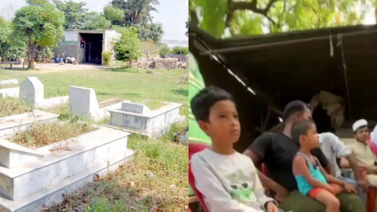 Young Boy Records His First Visit to Graveyard on Uncle's Death