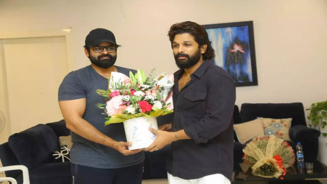 Sai Dharam Tej and Allu Arjun