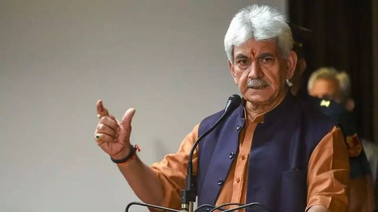 J&K L-G Manoj Sinha