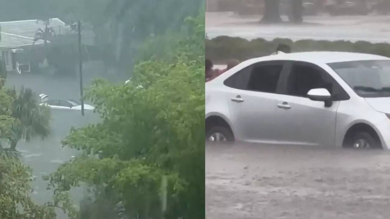 Fort Lauderdale Beach Sinks, Miami Underwater as Flood Emergency Issued in Florida | VIDEOS