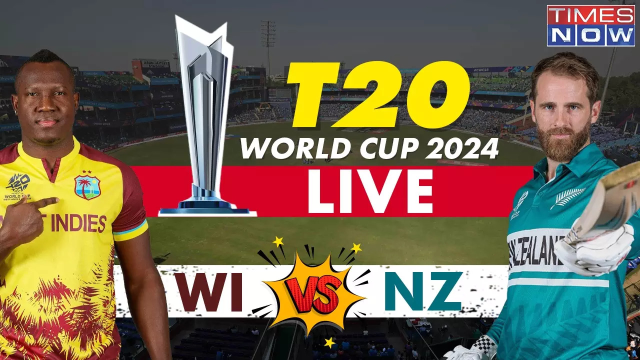 WI vs NZ T20 World Cup 2024 HIGHLIGHTS: West Indies Qualify For Super 8 ...