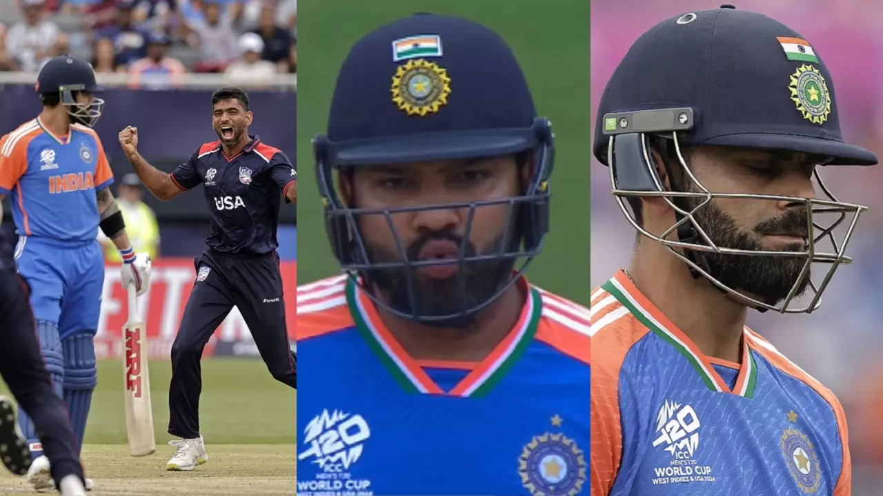 Rohit Sharma's reaction after Virat Kohli's wicket goes viral