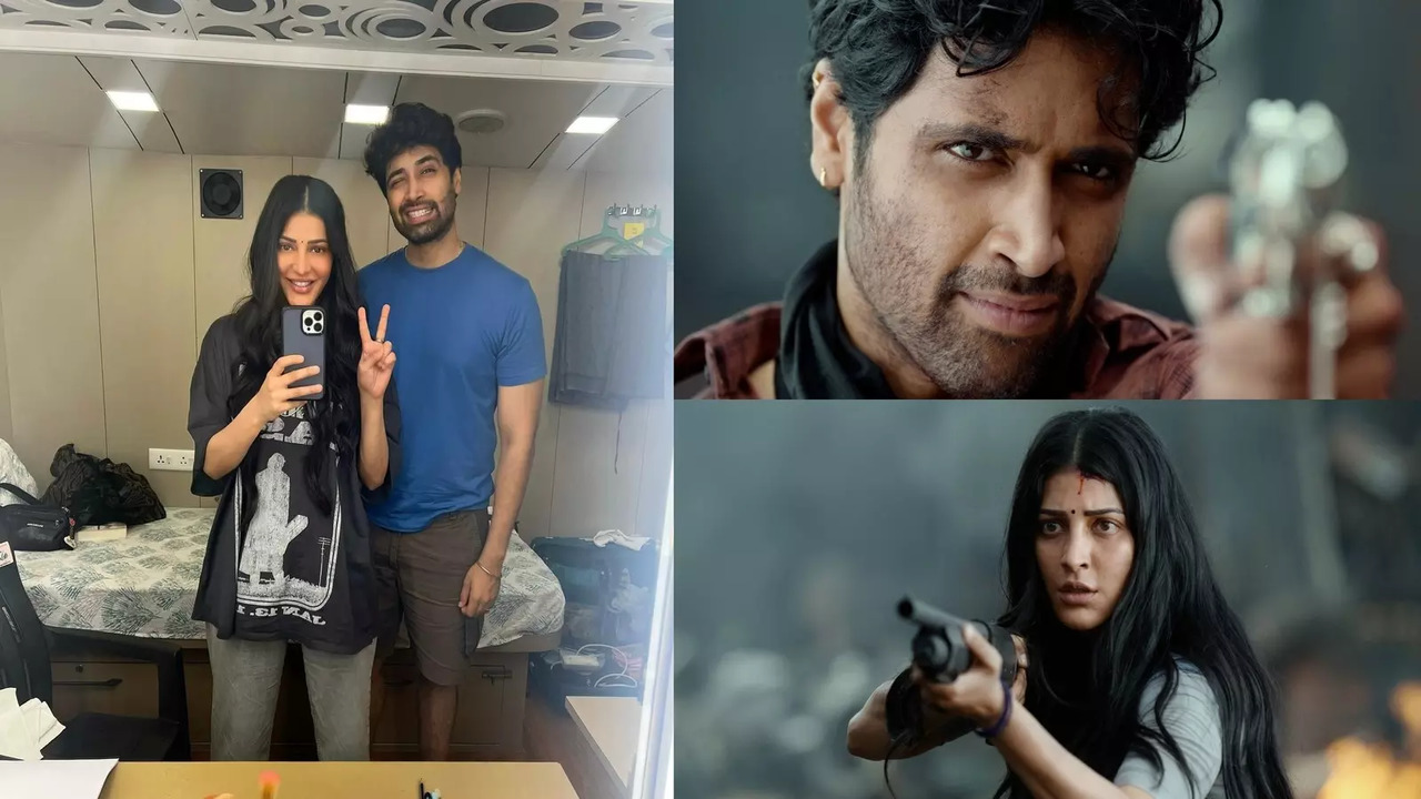 Shruti Haasan and Adivi Sesh from Dacoit