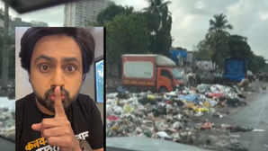 रस्त्यावर कचऱ्याचे ढीगच ढीग दुर्गंधी अन् शशांक केतकर दाखवला तो VIDEO; संताप व्यक्त करत म्हणाला