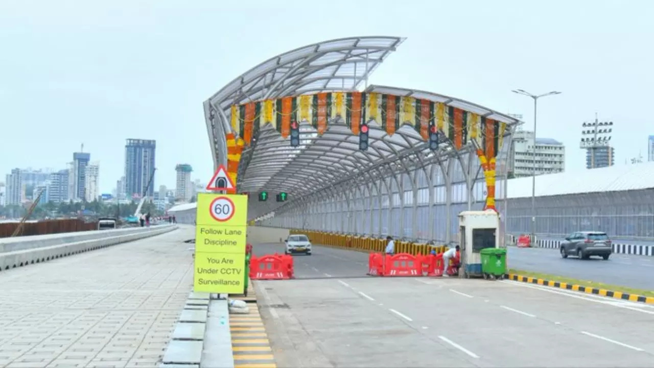 Mumbai coastal north-bound tunnel