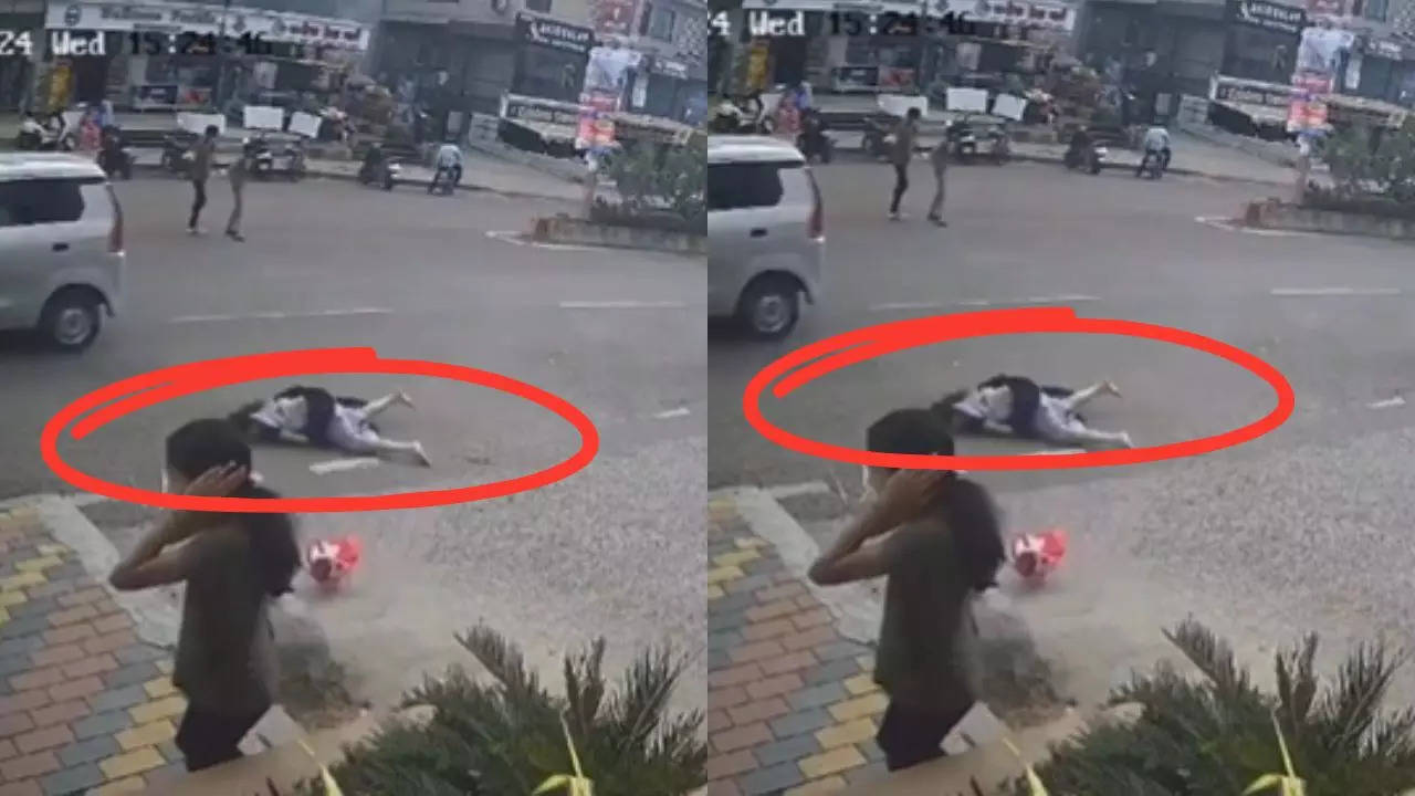 Maharashtra: Woman Flung In Air After Being Hit by Speeding Car in Pimpri Chinchwad| VIDEO