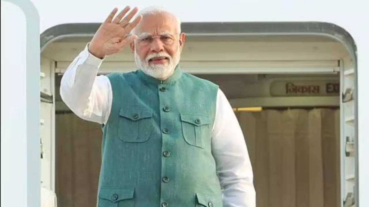 PM Modi departs for Italy