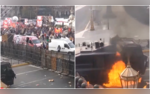 Argentina Protests Water Cannons Tear Gas And Clashes Riots As Riots And Arson Grip Buenos Aires  VIDEO