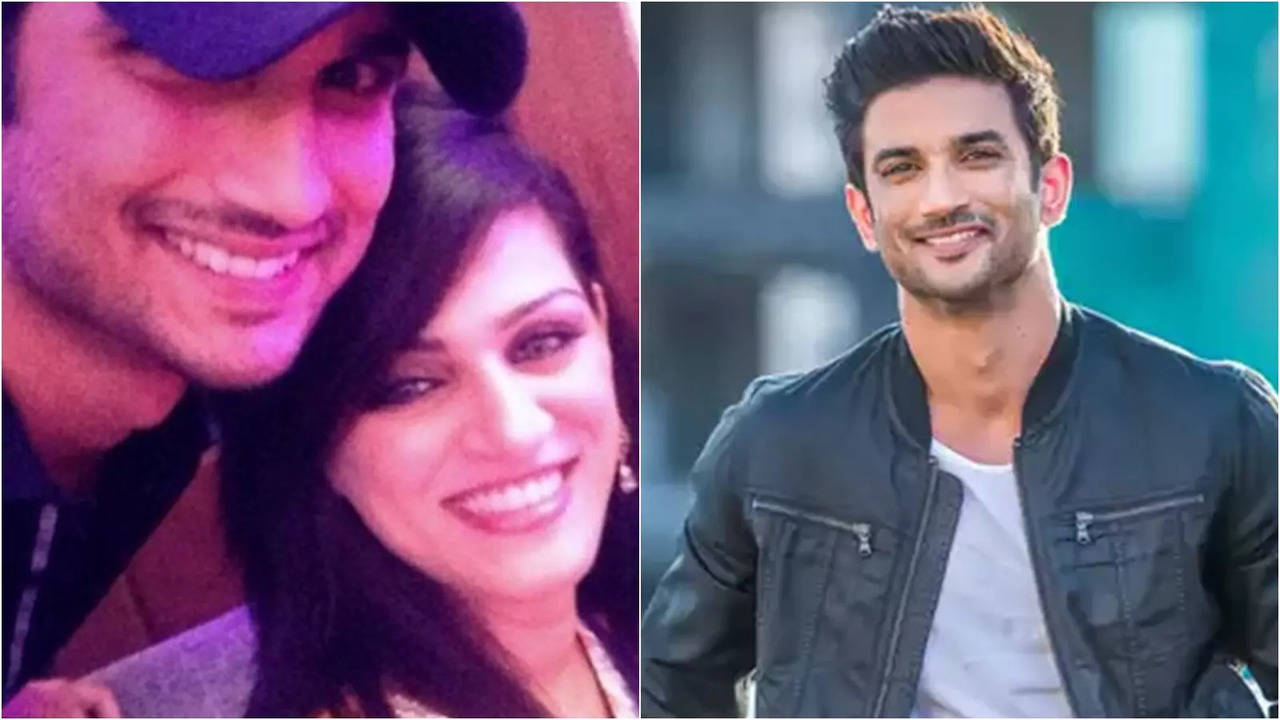 Shweta Singh Kriti with Sushant Singh Rajput