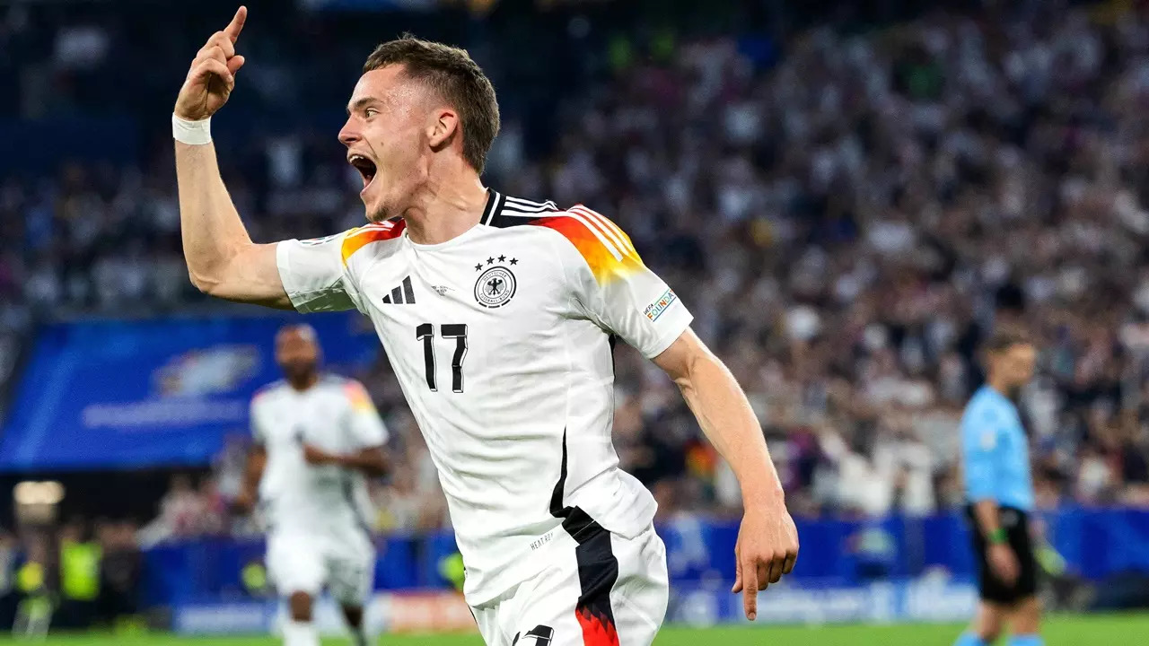 Florian Wirtz scored Germany's first goal