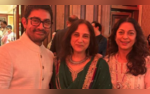 Juhi Chawla Is All Smiles As She Reunites With Aamir Khan At His Moms 90th Birthday Bash See Pic