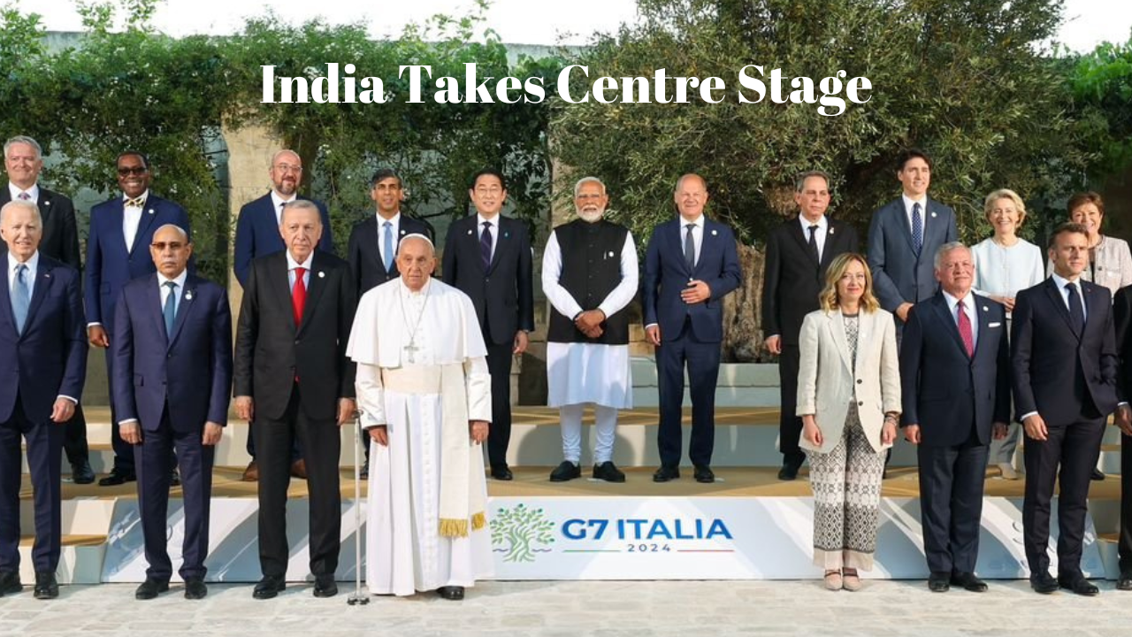 'India Takes Centre Stage': PM Modi's G7 Group Photo Celebrated By ...