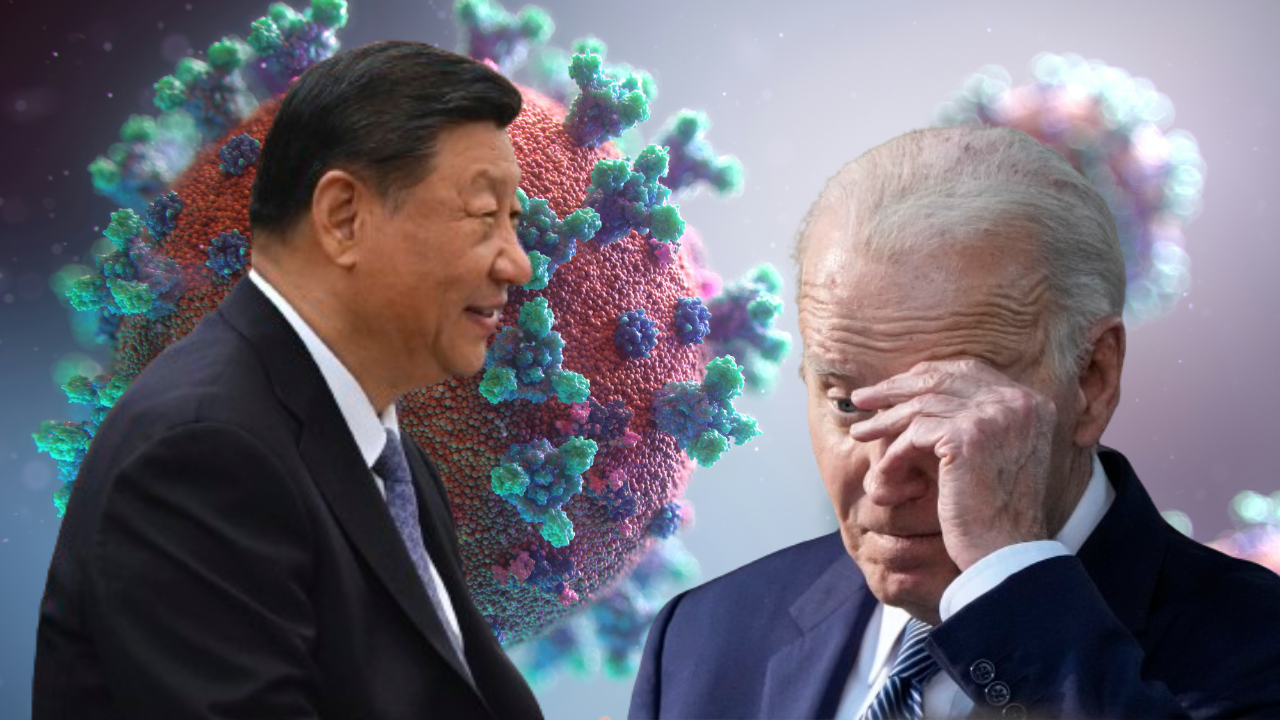 Xi Jinping and Joe Biden