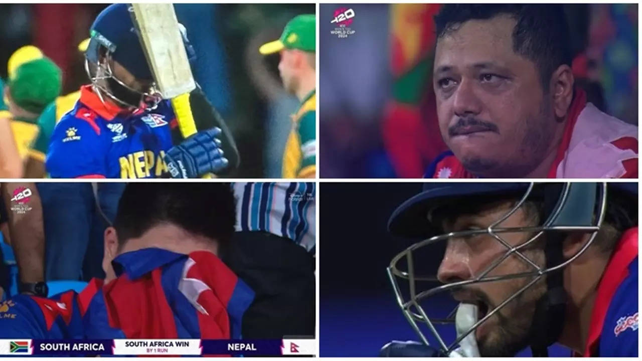 nepal players and fans were in tears after loss to south africa