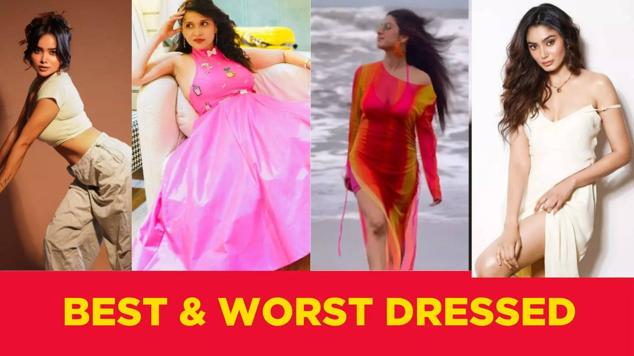 Best Dressed & Worst Dressed TV Celebs Of The Week: Manisha Rani, Mannara Chopra, Isha Malviya Or Sana Makbul?