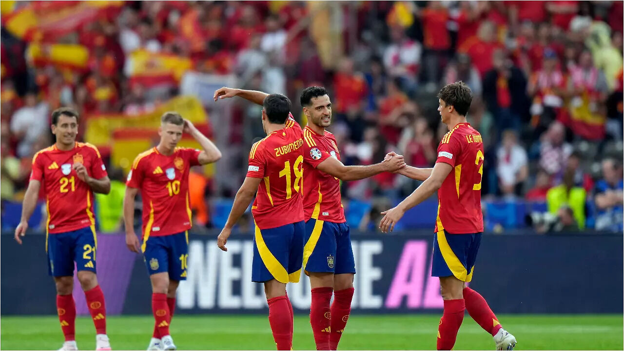 Euro 2024: Spain Run Riot Against Toothless Croatia, Prevail 3-0 After ...