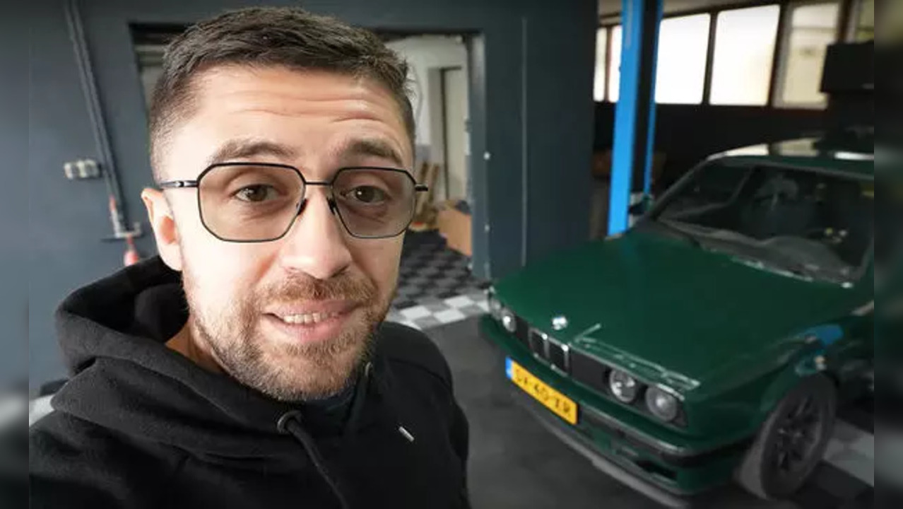 Misha Charoudin Crashes Fan's BMW M4