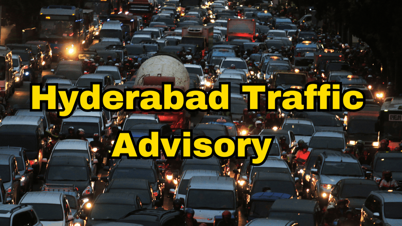 hyderabad traffic advisory for june 17: check routes and diversions before heading out