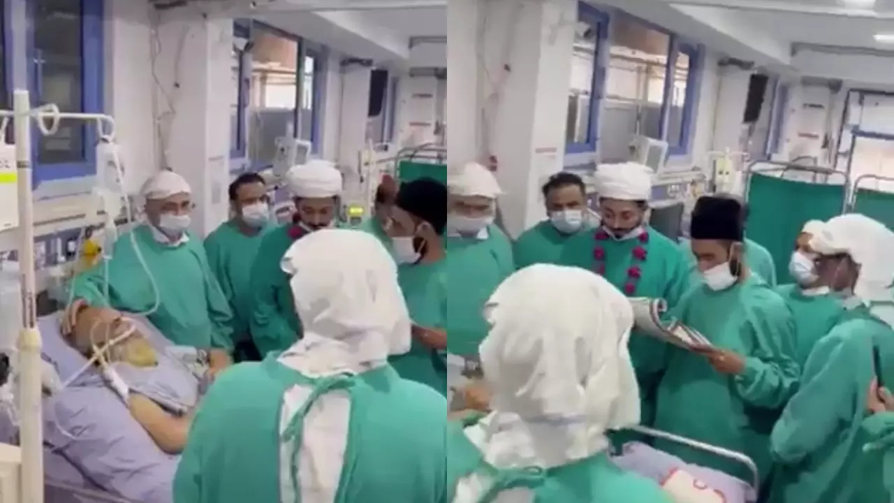 Junaid attends his daughter's ahead-of-schedule Nikah from his ventilator bed. | Era's Lucknow