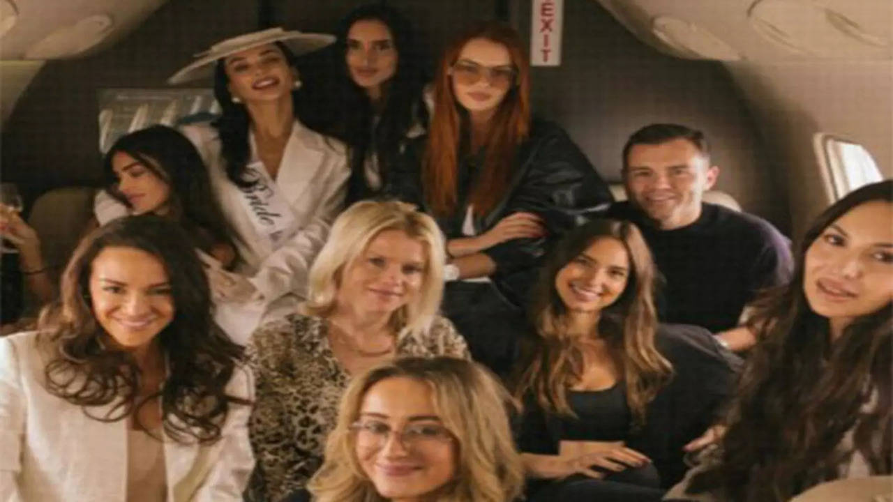 Amy Jackson Gives A Sneak Peek Into Her Bachelorette Party