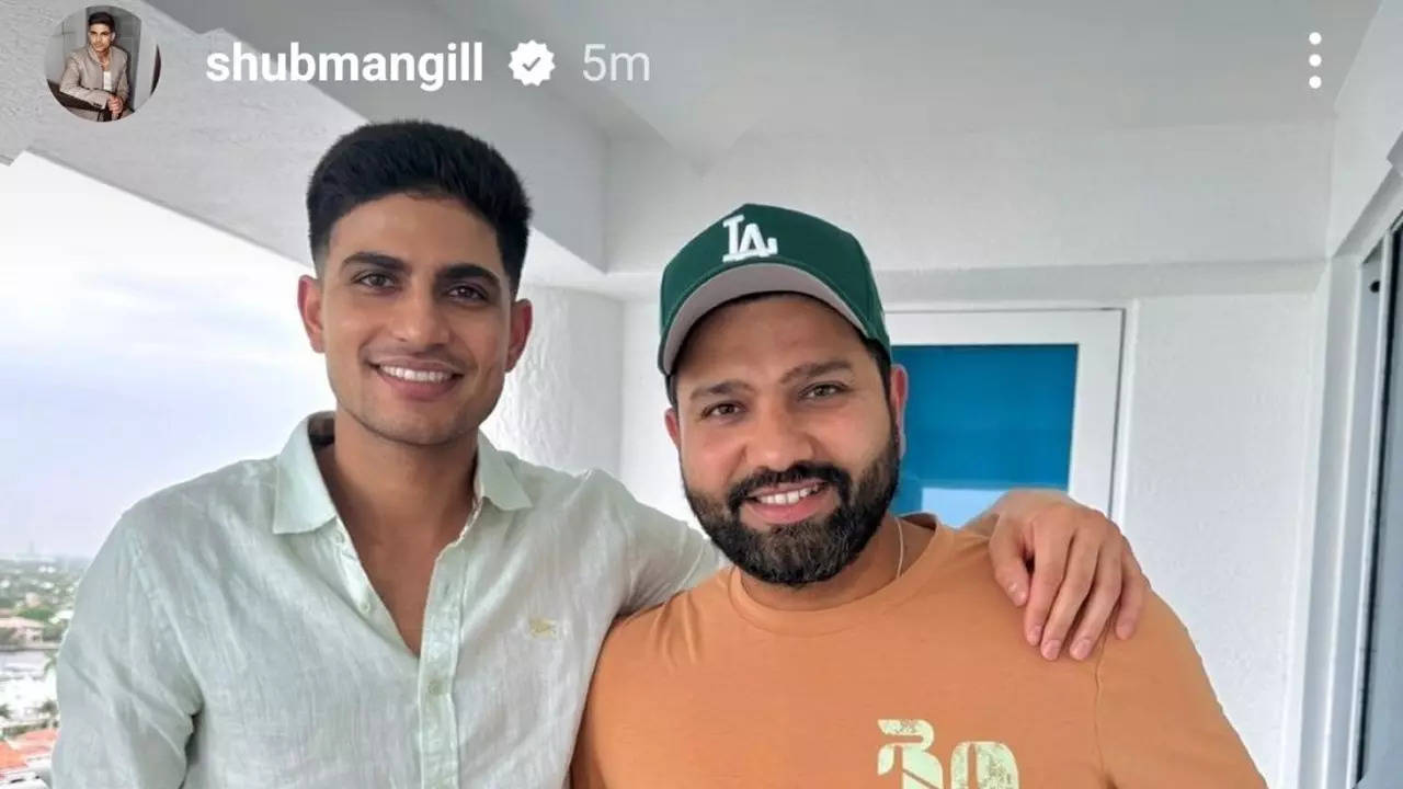 Shubman Gill and Rohit Sharma