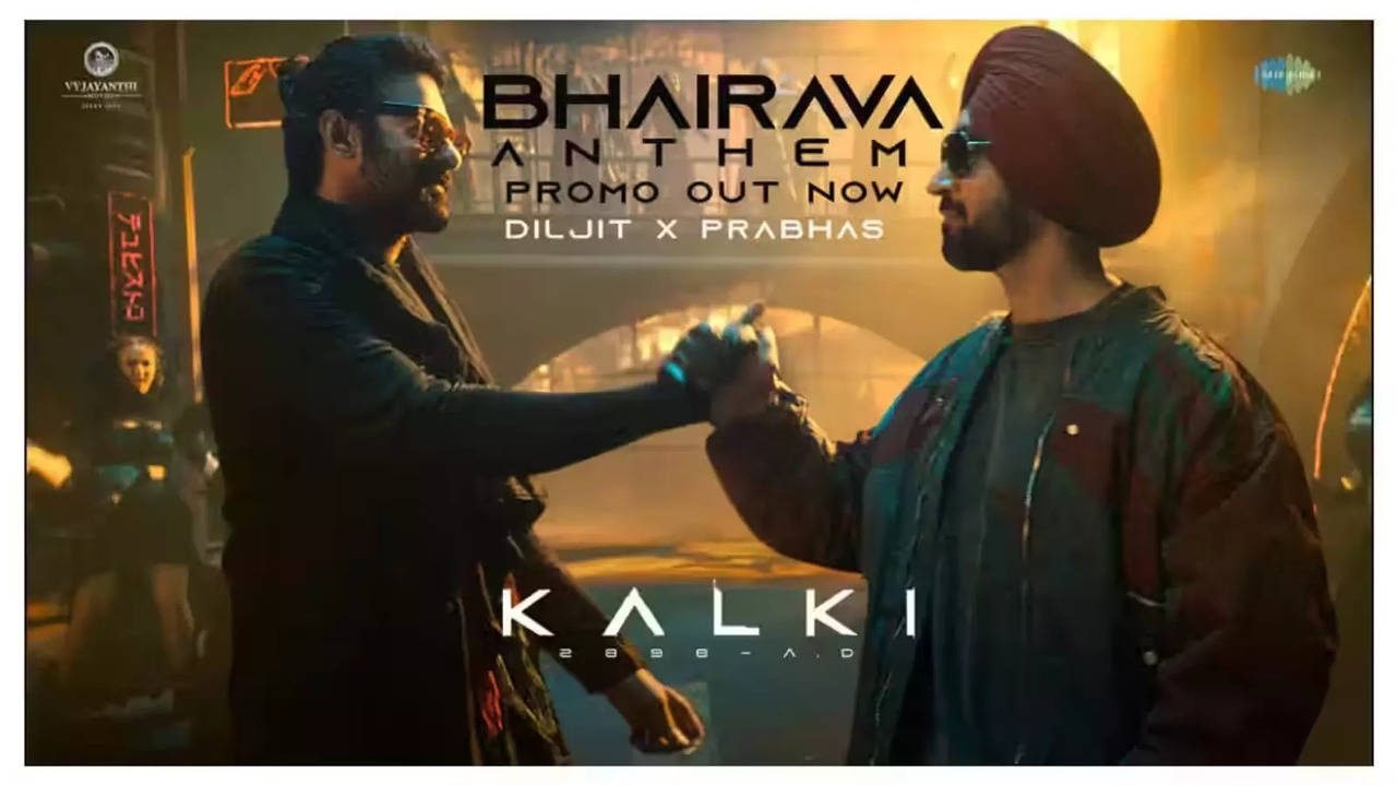 Diljit Dosanjh And Prabhas in Bhairava Anthem From Kalki 2898 AD