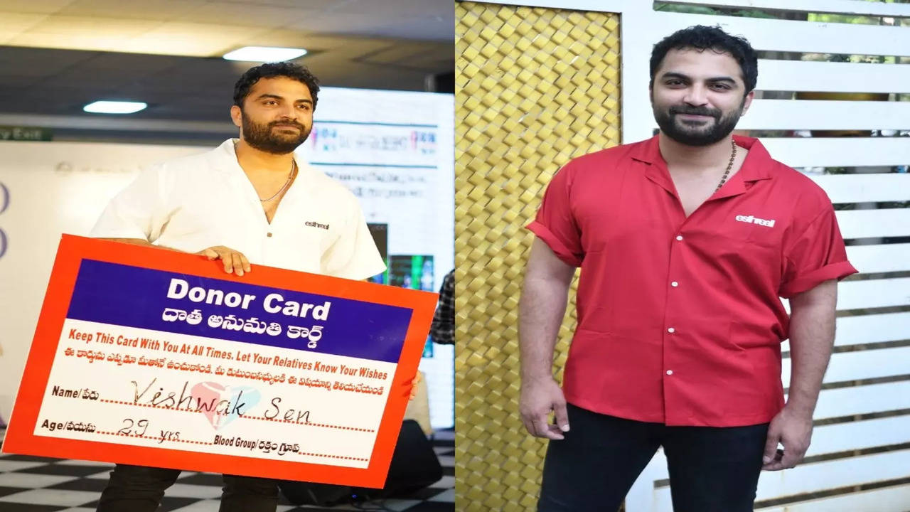 Vishwak Sen Pledges To Donate His Organs