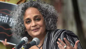 Opposition Leaders Writers Back Arundhati Roy After Authors Prosecution Under UAPA