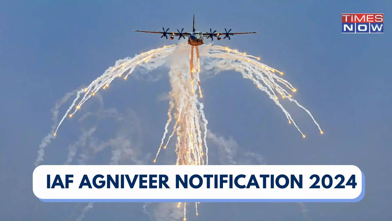 IAF Agniveer Vayu Recruitment 2024 Notification Out on agnipathvayu.cdac.in, Registration From July 8