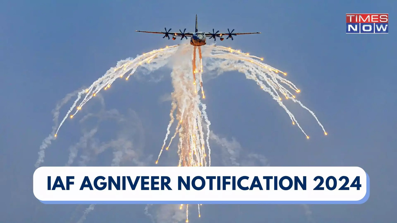 IAF Agniveer Vayu Recruitment 2024 Notification Out on agnipathvayu.cdac.in, Registration From July 8