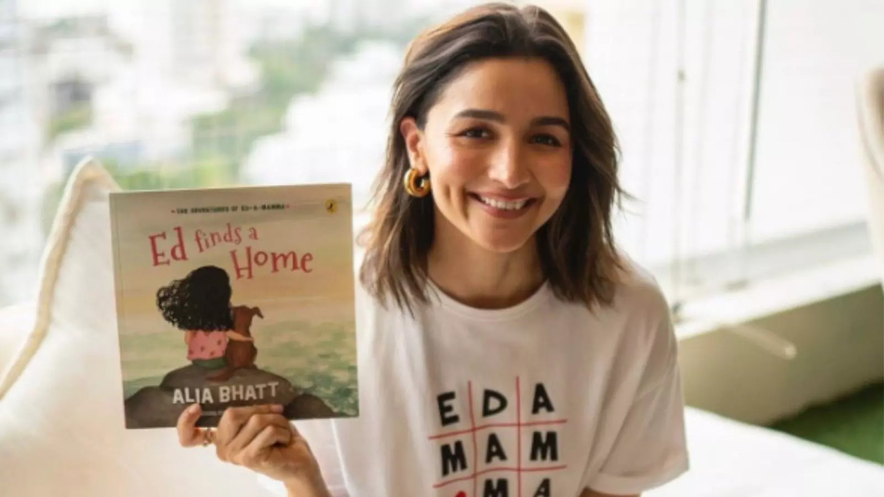 ​Alia Bhatt Turns Author With 1st Picture Book Ed Finds A Home: A New Adventure Begins