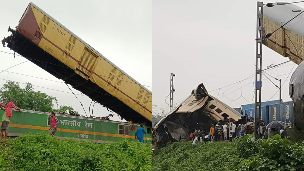 5 Dead, Several Injured As Goods Train Rams Into Kanchanjunga Express In Siliguri