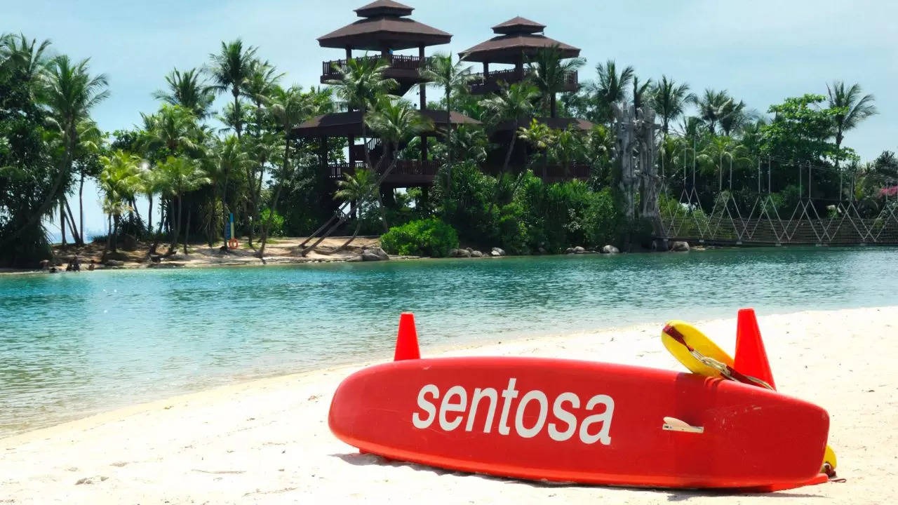 Singapore’s Sentosa Beaches Have Been Temporarily Closed. Credit: Canva