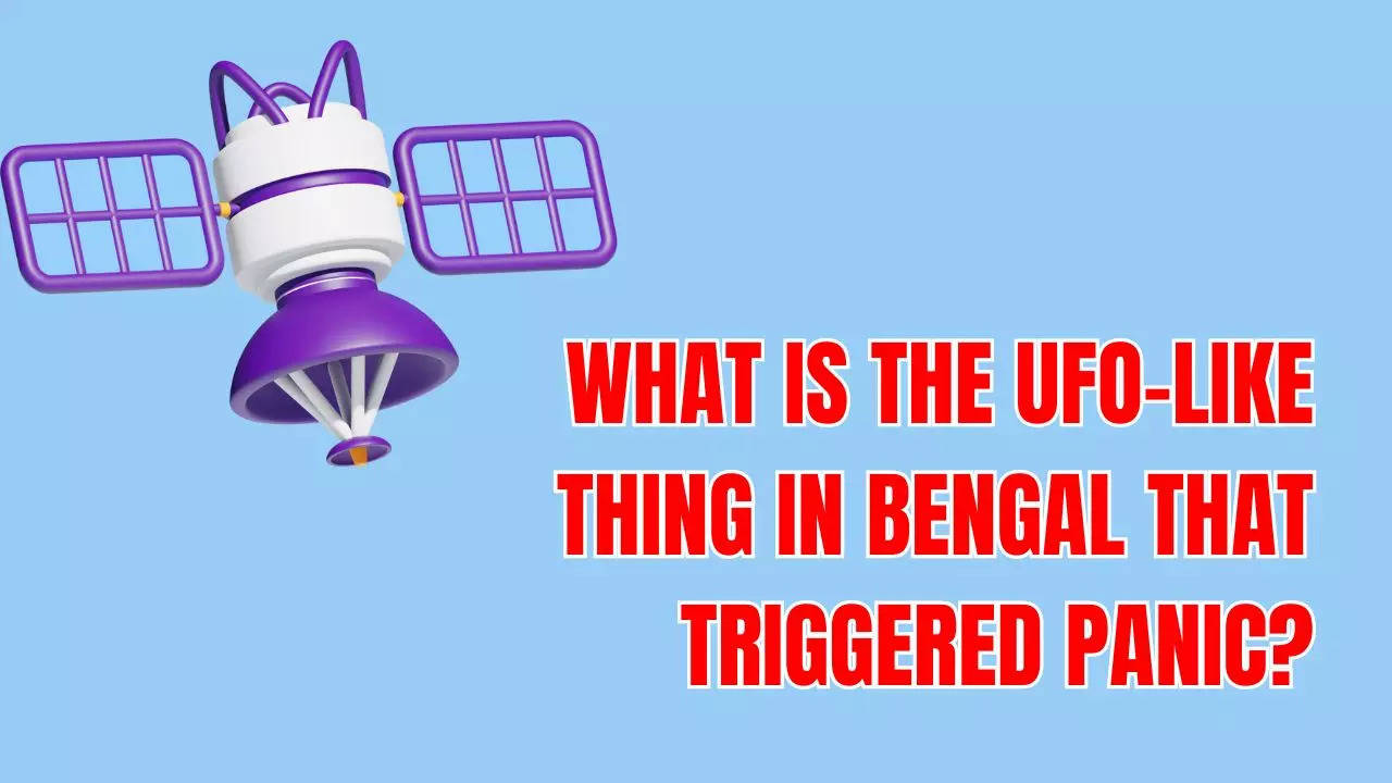 kolkata news: ufo in medinipur? blinking device ensues panic in west bengal's chandrakona, turns out to be a...