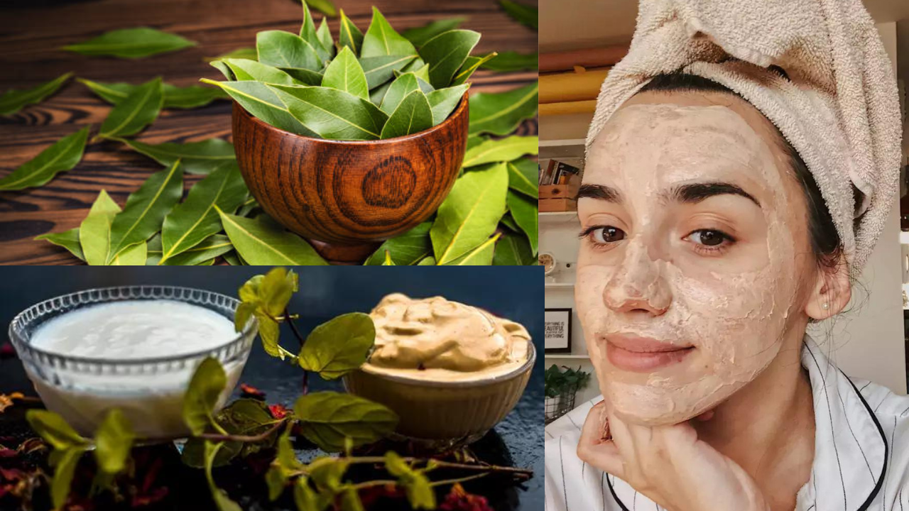 bay leaves and curd face pack for glowing skin skin care tips