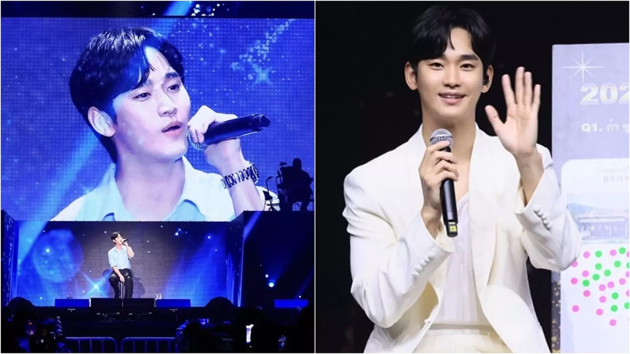 Kim Soo-Hyun started his 'Eyes on You' Asia fan tour from Bangkok. (Images: X)